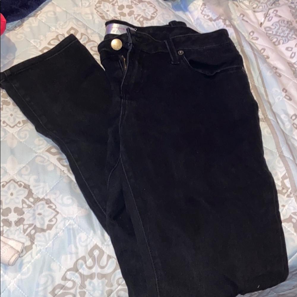 🔴 Black Long Jeans